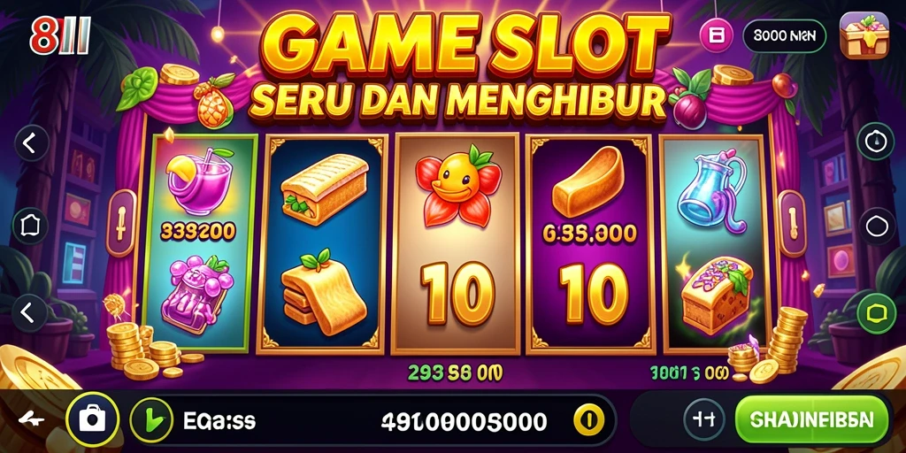 Gameplay Slot yang menarik dan penuh warna.