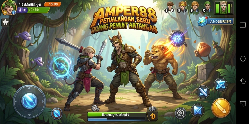 Screenshot AMPER88 menampilkan aksi petualangan yang mendebarkan dan grafis yang menawan.