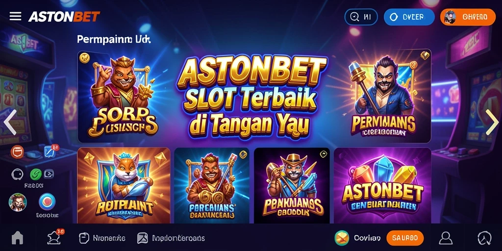 Tampilan gameplay yang seru dan menghibur di ASTONBET.