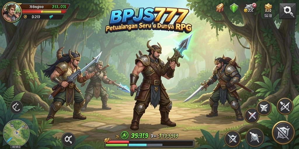 Screenshot menunjukkan pemain beraksi dalam pertarungan RPG yang seru.