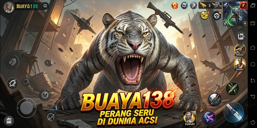 Gameplay BUAYA138 yang penuh aksi dan tantangan seru.