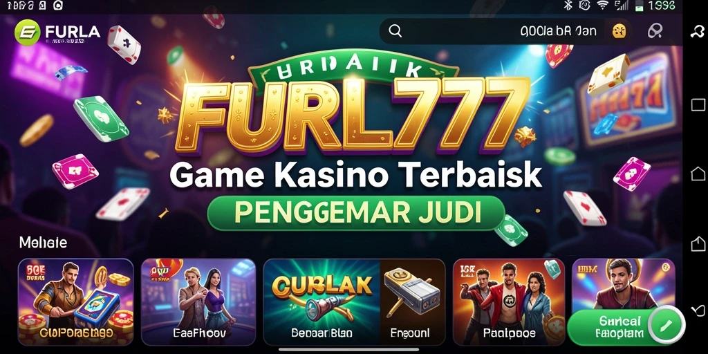 Tampilan menarik dari permainan Kasino di FURLA77 yang penuh aksi.