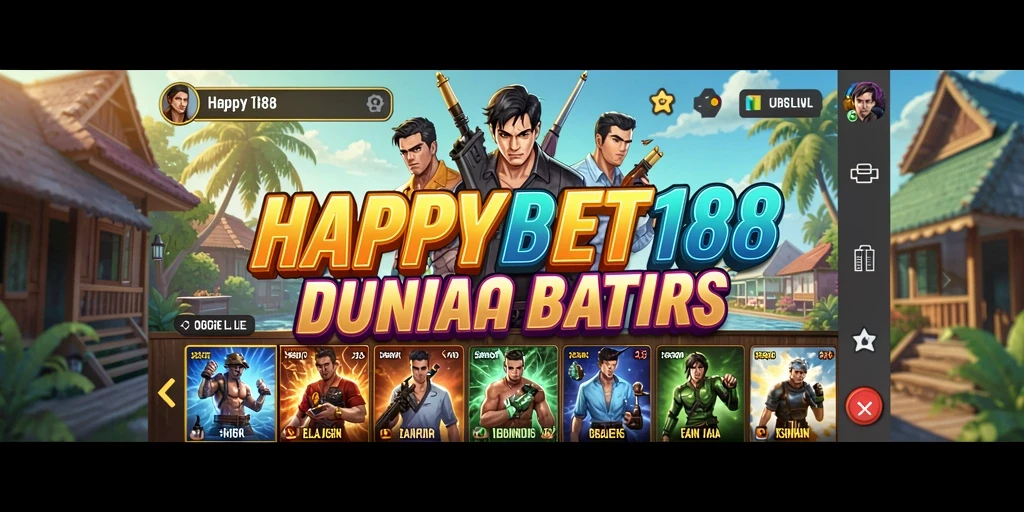 Tampilan gameplay <strong>HAPPYBET188</strong> yang menakjubkan dalam dunia Open World.