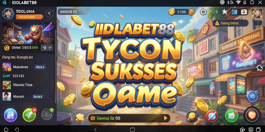 Tampilan gameplay seru dari IDOLABET88 dengan strategi Tycoon yang menarik.