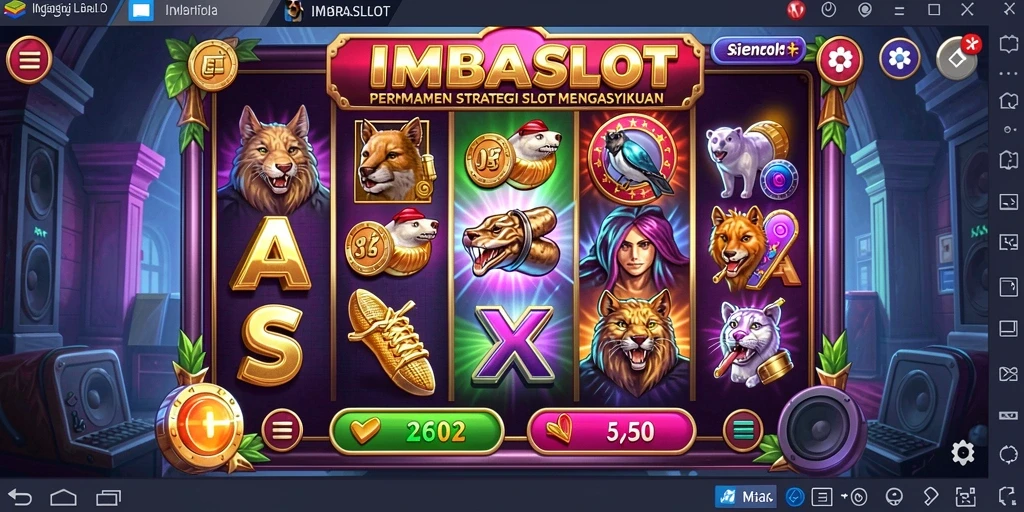 Tampilan permainan slot yang mengasyikkan dan fitur bonus menarik.