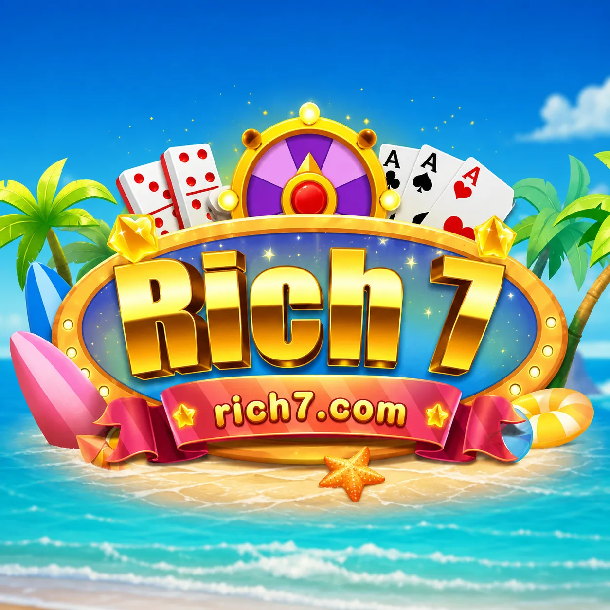 RICH7 - Permainan Domino Seru dan Mengasyikkan