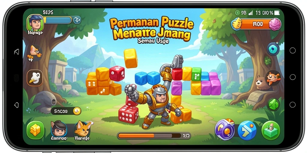 Gameplay S13 yang menantang dengan teka-teki menarik dan grafis berwarna.