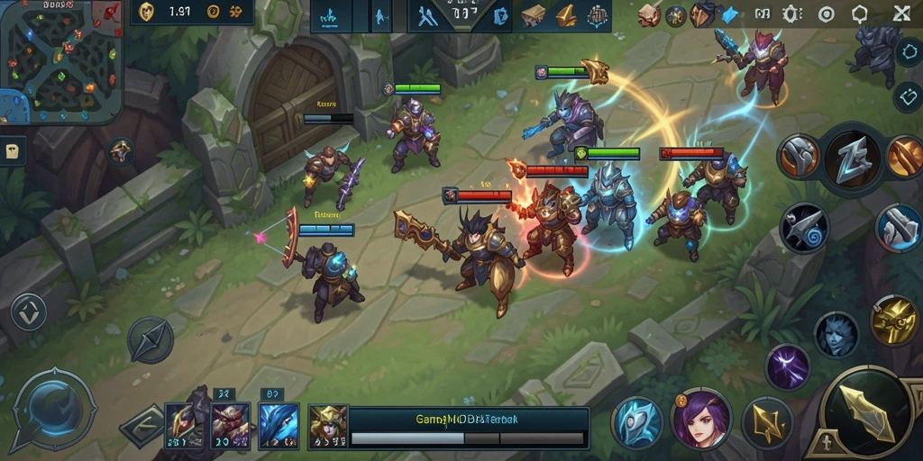 Tampilan gameplay <strong>TERONG123</strong> yang menegangkan dan penuh strategi.