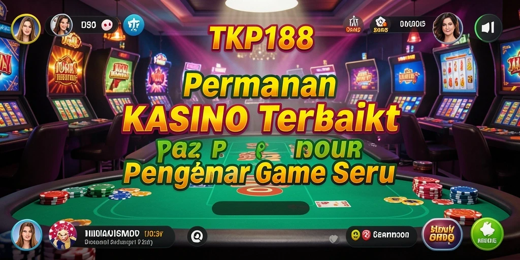 Tampilan menarik TKP188 dengan gameplay Kasino yang seru.
