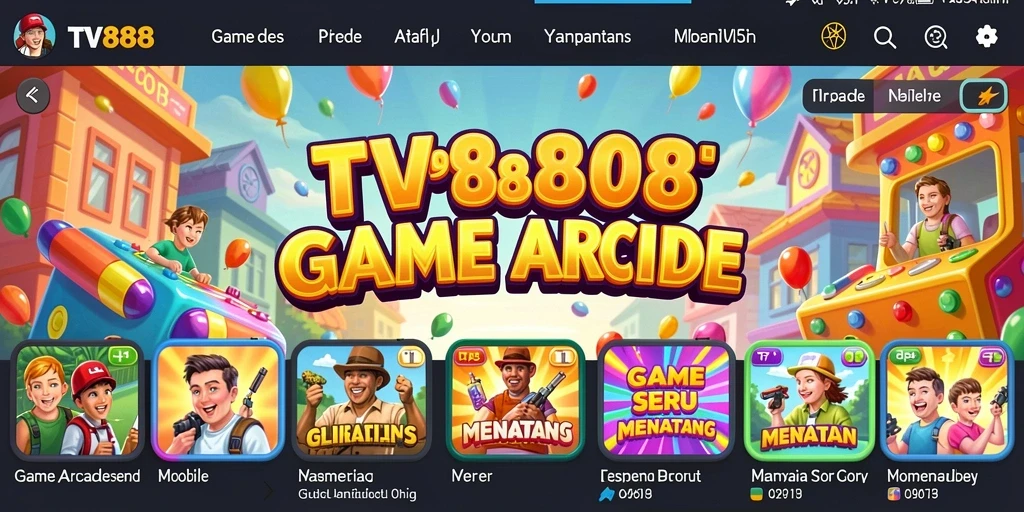 Tampilan gameplay seru dari TV888 yang penuh tantangan dan aksi.